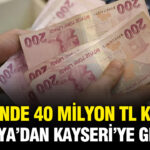 Bir günde 40 milyon TL kazandı: Almanya’dan Kayseri’ye gelmişti